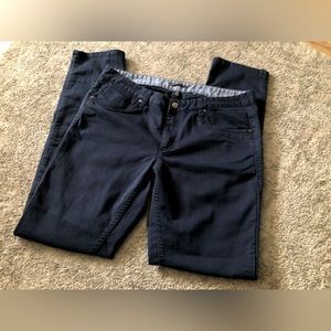 Toad & Co Navy Straight Leg Pants